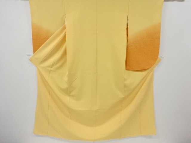 JAPANESE KIMONO / VINTAGE LONG SLEEVES KIMONO / SCATTERED NORI PATTERN